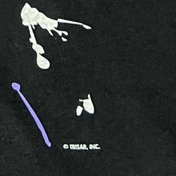 VINTAGE HANES Today I Feel Like a Real Witch Graphic Tee Size XL - Picture 4 of 7